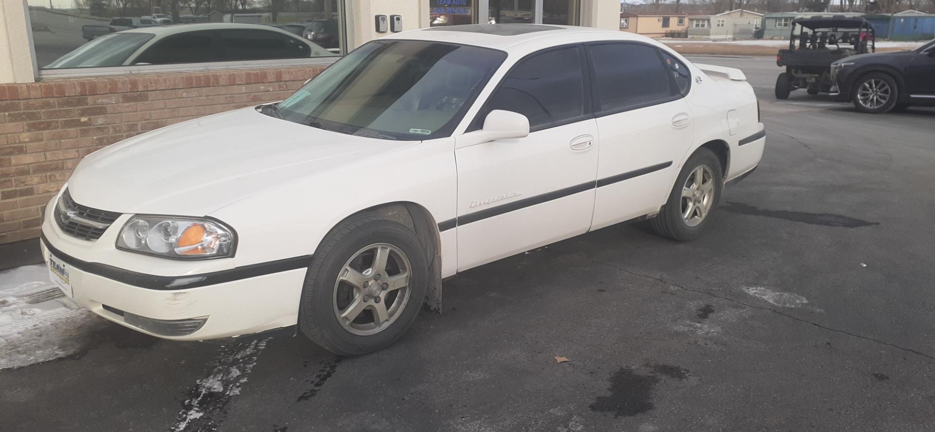 2003 Chevrolet Impala LS (2G1WH52K639) with an 3.8L V6 OHV 12V engine, 4-Speed Automatic Overdrive transmission, located at 2015 Cambell Street, Rapid City, SD, 57701, (605) 342-8326, 44.066433, -103.191772 - Photo#1